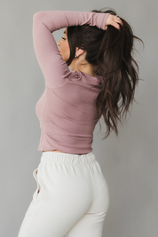 Henley Long Sleeve *Ribbed
