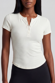 Modal Henley T-Shirt