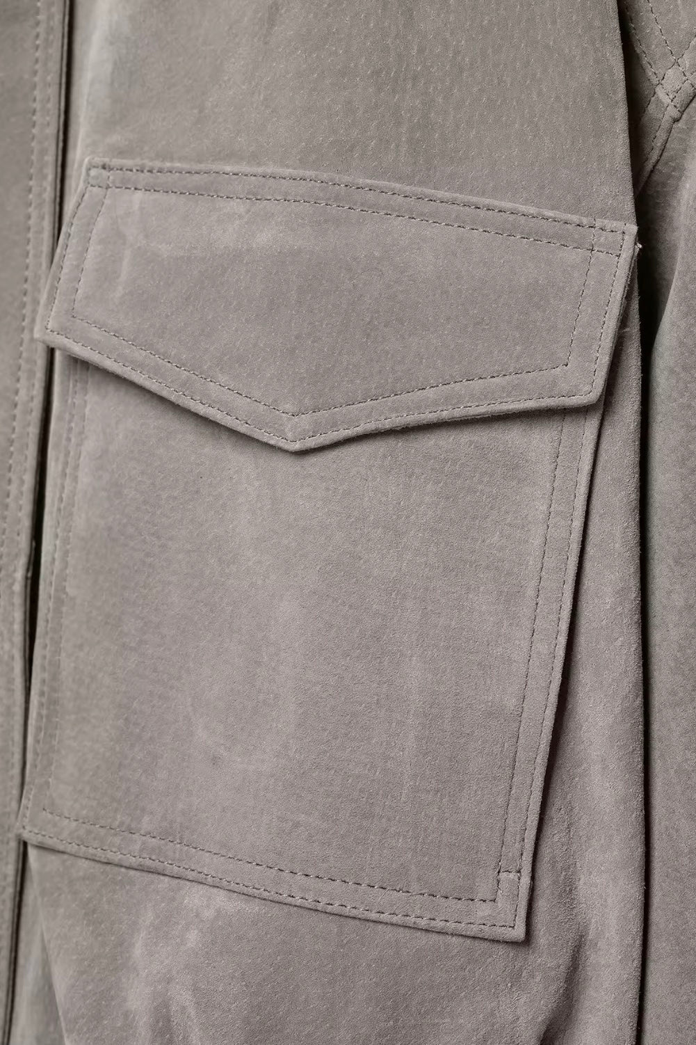 Faux Suede Jacket