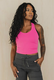 Racerback Crop