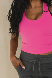 Racerback Crop