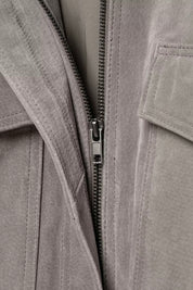 Faux Suede Jacket