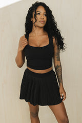 Micro Pleated Skirt