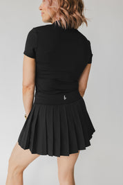 Mock Neck Zip