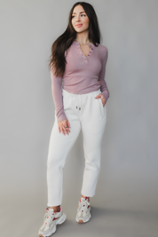 Narrow Straight Leg Jogger