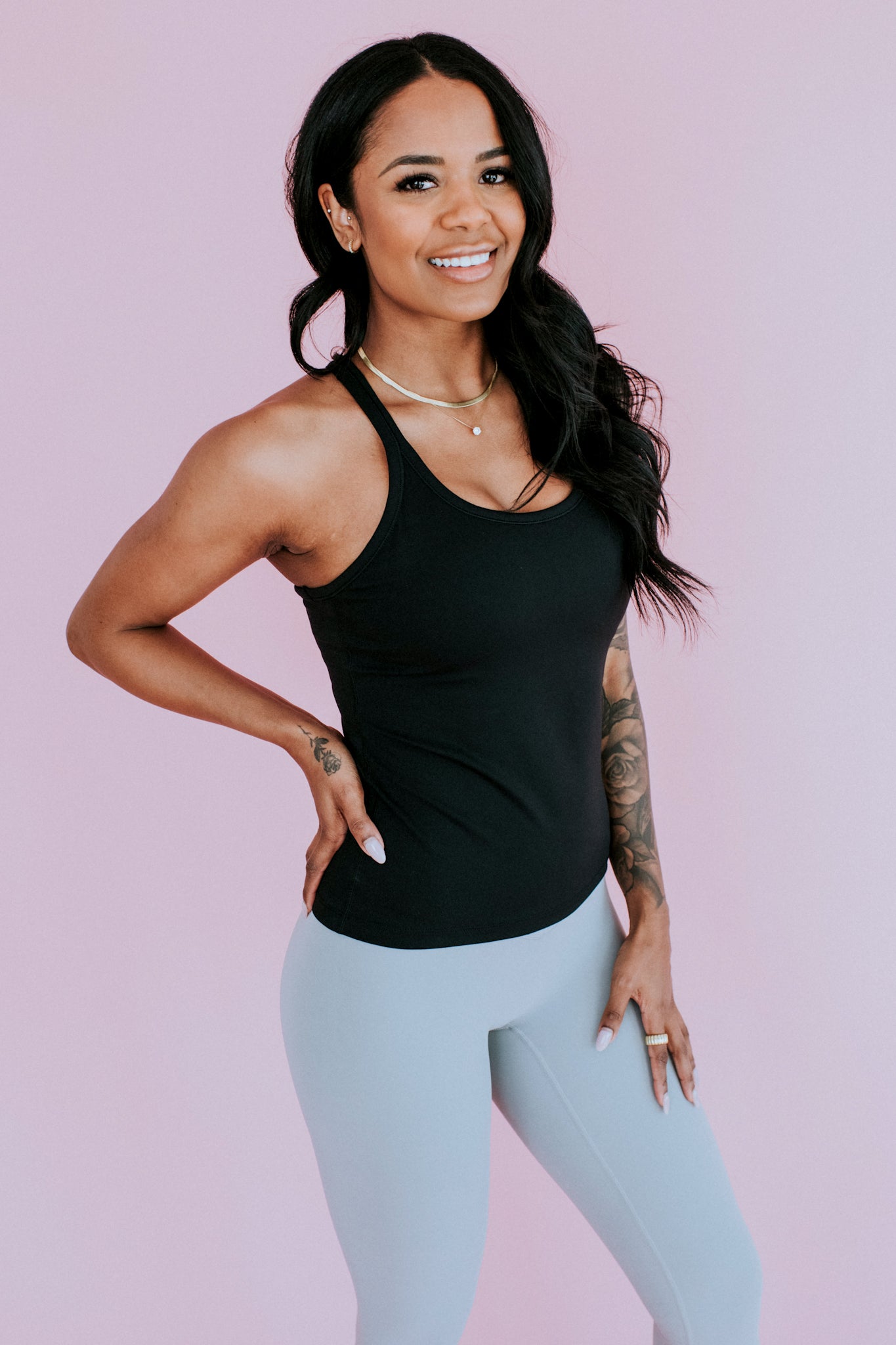 Racerback Tank *Built in Bra