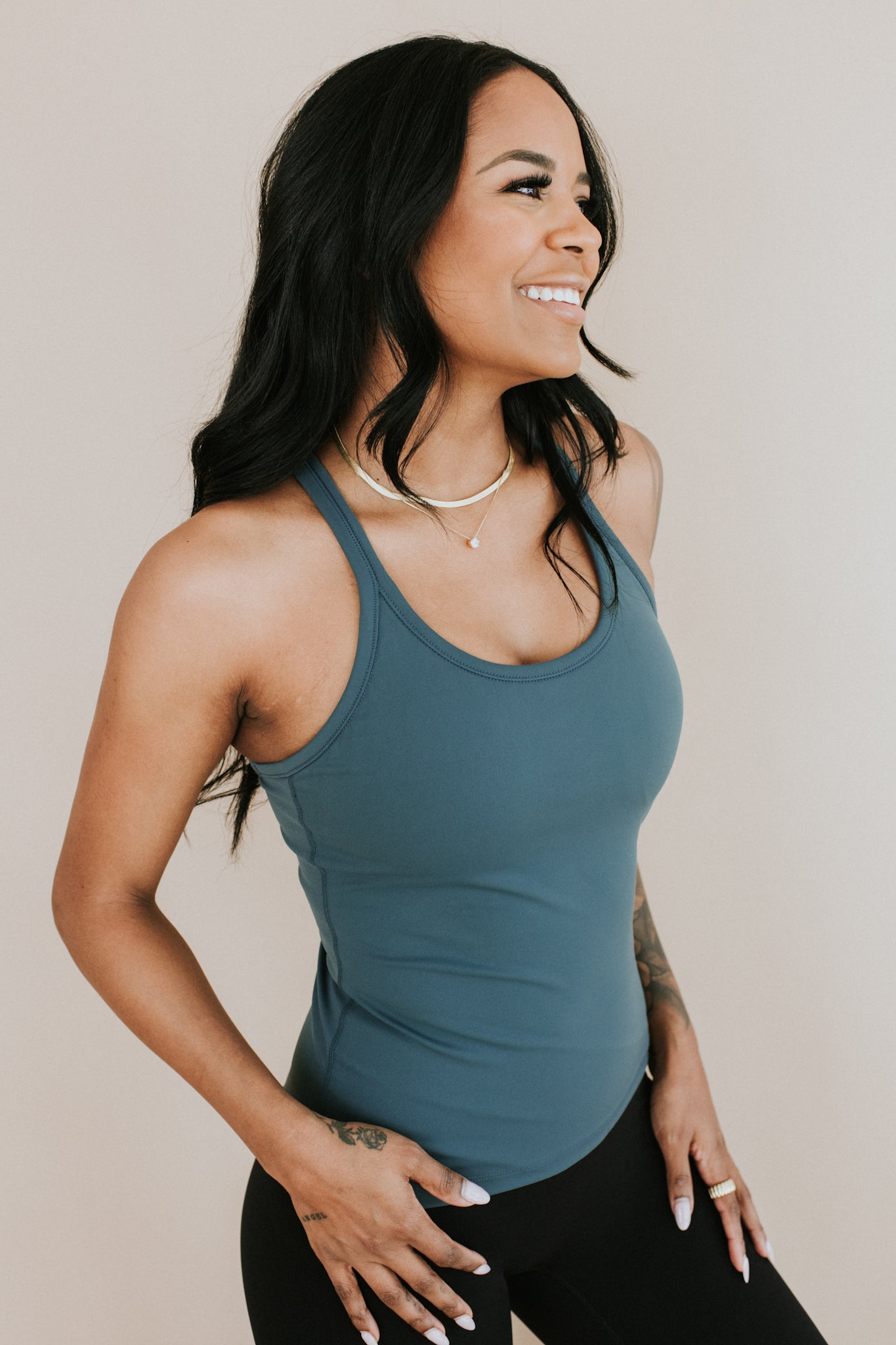 Racerback Tank *Built in Bra